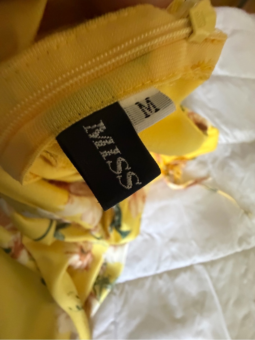 Sunlit Floral Yellow wedding guest Maxi Dress with Plunging V-Neck - Picture 7 of 10